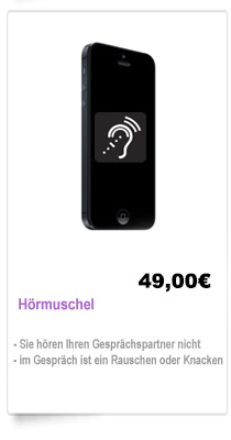 Hörmuschel Reparatur iPhone Berlin